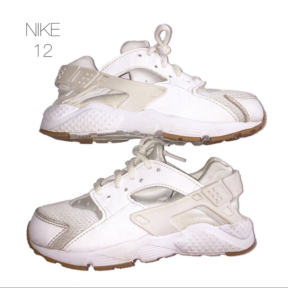 Nike Huraches Cream White 12 C